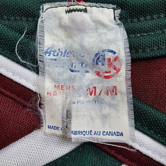 Quad City Mallards Signed Hockey Jersey Mens Medium By Athletic Knit - Picture 6 of 9